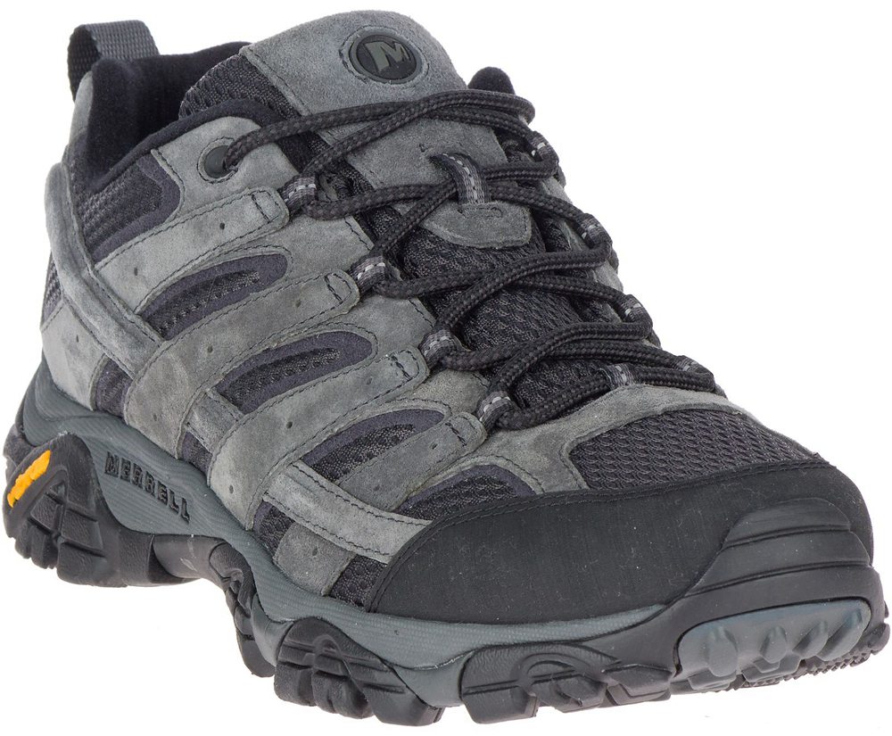 Merrell Hiking Shoes Grey - Moab 2 Ventilator - Mens 39ZFEPUXS